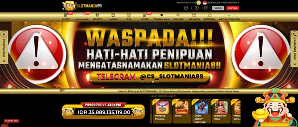 SLOTMANIA89-Situs-Rekomendasi-Resmi-Terbaik